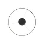 Lampa wisząca CIRCOLO LED M 21W 660lm 3000K Czarny 10812 Nowodvorski Lighting