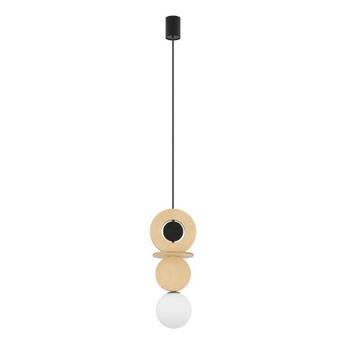 Lampa wisząca DROPS Naturalne drewno 11173 Nowodvorski