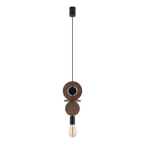 Lampa wisząca DROPS Ciemne drewno 11175 Nowodvorski