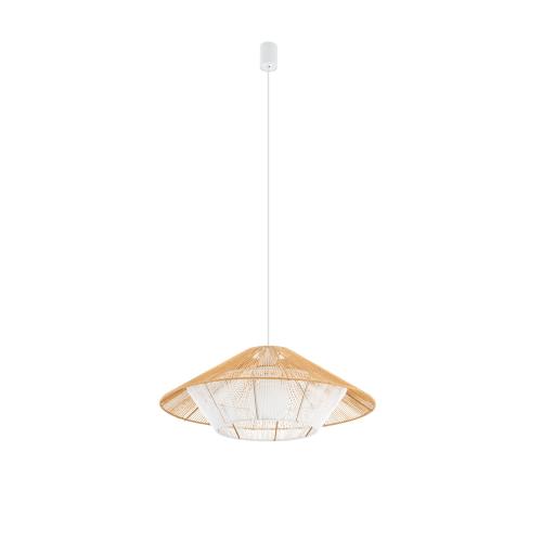 Lampa wisząca JAPANDI M w kolorze naturalnego drewna 11157 Nowodvorski