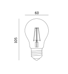 Żarówka LED FGS 11,5W E27 barwa neutralna 360 Line KAFGSE27115N Kobi