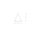 Klosz CAMELEON ZENITH XS biały  11475 Nowodvorski