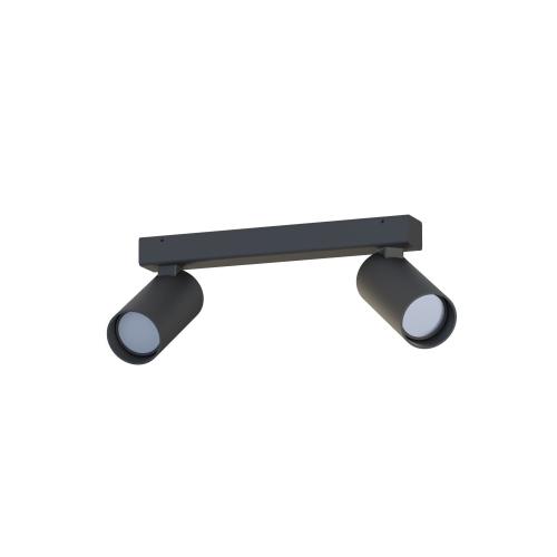 Listwa z regulowanymi reflektorkami FOURTY II 2xGU10 R35 Czarny 10737 Nowodvorski