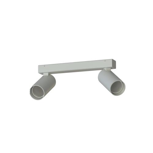 Listwa z regulowanymi reflektorkami FOURTY II 2xGU10 R35 Silk gray 11437 Nowodvorski