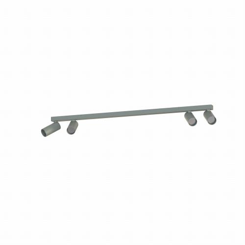 Listwa z regulowanymi reflektorkami FOURTY IV 4xGU10 R35 Umbra gray 11467 Nowodvorski