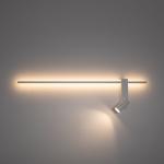 Kinkiet regulowany z włącznikiem EASY LED RIGHT 2xGU10 R35, LED Biały 11580 Nowodvorski