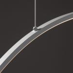 Lampa wisząca CIROCO biała z ledowym ringiem 3000K 21W do jadalni 11605 Nowodvorski