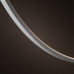 Lampa wisząca CIROCO biała z ledowym ringiem 3000K 21W do jadalni 11605 Nowodvorski