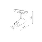 Reflektorek do systemu niskonapięciowego UT-LVM SPOT LED 9W 11341 Nowodvorski