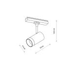Reflektorek do systemu niskonapięciowego UT-LVM SPOT LED 9W 11315 Nowodvorski