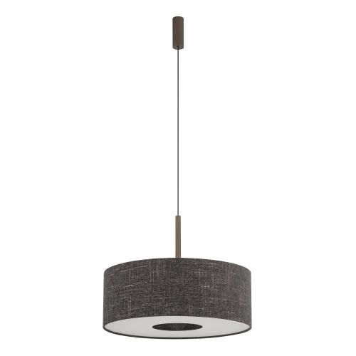 Elegancka lampa wisząca AMARELA M 11659 Nowodvorski czarny melanż styl modern classic, gwint E27 do jadalni nad stół