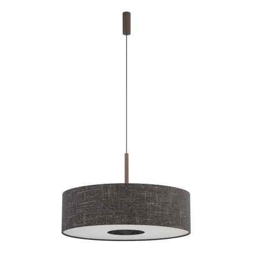 Wisząca lampa AMARELA L 11660 Nowodvorski czarny melanż nowoczesny styl regulowana wysokość do salonu gwint E27