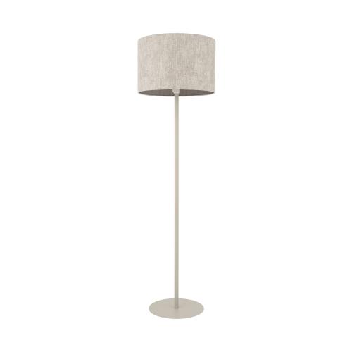 Lampa podłogowa CEDRO 11667 Nowodvorski beżowa elegancka lampa stojąca klasyczny abażur do salonu, gwint E27