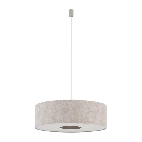 Lampa wisząca CEDRO L 11666 Nowodvorski beżowy abażur Ø65 cm, wysokość max. 130 cm, styl modern classic