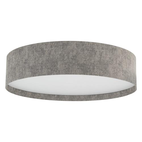 Lampa sufitowa LAGO L 11681 Nowodvorski szary plafon z tkaniny nowoczesne oświetlenie E27 do salonu i jadalni