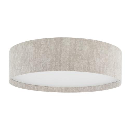 Lampa sufitowa CEDRO M 11671 Nowodvorski beżowa elegancki plafon z tkaniny, 4 źródła E27, 65 cm, styl klasyczny