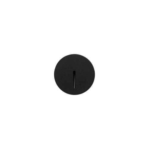 Lampa ścienna wpuszczana ABBY LED 11528 Nowodvorski czarna nowoczesne oświetlenie schodowe 3W 3000K IP54