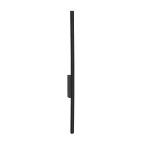 Nowoczesny kinkiet ścienny LASER WALL L 11812 Nowodvorski czarny minimalistyczny design z dwoma punktami świetlnymi G9