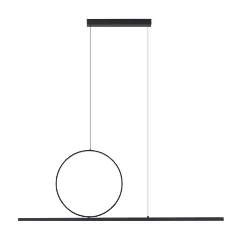 Lampa wisząca LINEO LED 11879 Nowodvorski – nowoczesna oprawa liniowa 39W barwa ciepła czarna