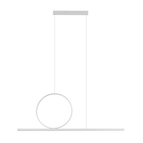 Smukła lampa wisząca LINEO LED 11885 Nowodvorski 39W 3000K elegancka listwa świetlna do jadalni i kuchni