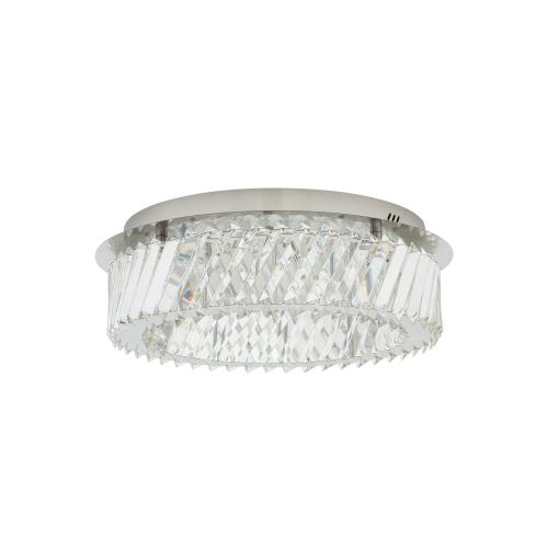 LUXORA LED 11708 Nowodvorski elegancka lampa sufitowa z kryształowym kloszem, 20W, 3000K, 43 cm – idealna do salonu