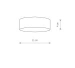 Plafon lampa sufitowa LID ROUND LED 15W 1600lm 4000K Biały 10411 Nowodvorski Lighting