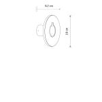 Kinkiet elewacyjny AXION LED 8W 550lm 3000K IP65 grafitowy 11937 Nowodvorski