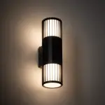 Lampa zewnętrzna kinkiet elewacyjny góra-dół SHIRA 11963 Nowodvorski