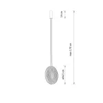 Lampy wiszące AURA LED 12233 Nowodvorski