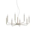 Lampa wisząca żyrandol ORTO beżowy 8xE14 12525 Nowodvorski