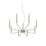 Lampa wisząca żyrandol ORTO beżowy 8xE14 12525 Nowodvorski