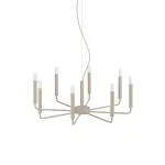Lampa wisząca żyrandol ORTO beżowy 8xE14 12525 Nowodvorski