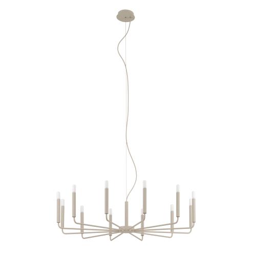 Lampa wisząca żyrandol ORTO B beżowy 12xE14 12526 Nowodvorski