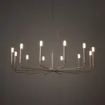 Lampa wisząca żyrandol ORTO B beżowy 12xE14 12526 Nowodvorski
