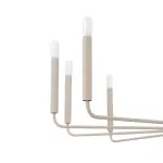 Lampa wisząca żyrandol ORTO B beżowy 12xE14 12526 Nowodvorski