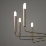 Lampa wisząca żyrandol ORTO B beżowy 12xE14 12526 Nowodvorski