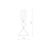 Klosz system CAMELEON DROPS COLOR E 12117 Nowodvorski