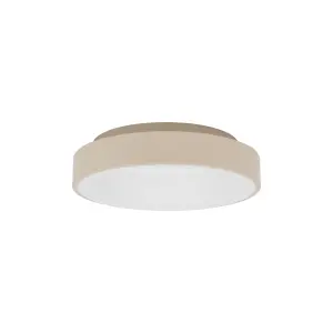 Lampa sufitowa plafon NIKKI ROUND LED 32W 3000K Ø38cm beżowy 12363 Nowodvorski