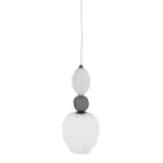 Lampa wisząca CORALS szklany klosz ceramika 11974 Nowodvorski