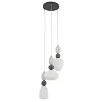 Lampa wisząca CORALS szklano-ceramiczne klosze gwint 3xE27 do salonu 11975 Nowodvorski