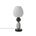 Lampa stołowa CORALS do sypialni szklany klosz ceramika 11978 Nowodvorski