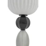 Lampa stołowa CORALS do sypialni szklany klosz ceramika 11978 Nowodvorski
