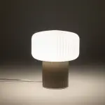 Lampa stołowa TIKA gwint E27 szklany klosz 11979 Nowodvorski