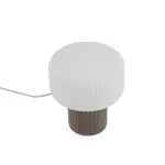 Lampa stołowa TIKA gwint E27 szklany klosz 11979 Nowodvorski