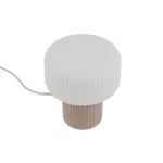 Lampa stołowa TIKA gwint E27 szklany klosz 11980 Nowodvorski