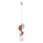 Lampa wisząca DROPS COLOR A gwint G9 szklany klosz kula11194 Nowodvorski