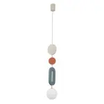 Lampa wisząca DROPS COLOR B gwint G9 klosz kula szkło 11195 Nowodvorski