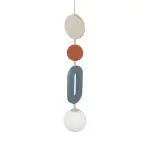 Lampa wisząca DROPS COLOR B gwint G9 klosz kula szkło 11195 Nowodvorski