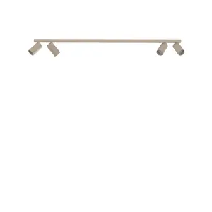 Listwa ze spotami MONO IV beżowa gwint 4xGU10 12538 Nowodvorski