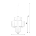 Lampa wisząca NOME A 12249 Nowodvorski